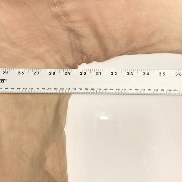 Nwot THE PEOPLE OF THE LABYRINTHS Dress M Silk Sheer Watercolor Embroidery ALine - Picture 12 of 16